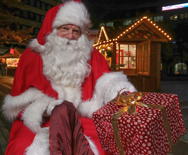 Der liebe gute Weihnachtsmann Claudius | Kiel | Schleswig-Holstein | Deutschland